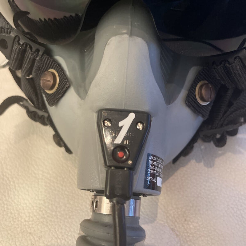 Captain of the Thunderbirds Flight Helmet oxygen mask Set militay