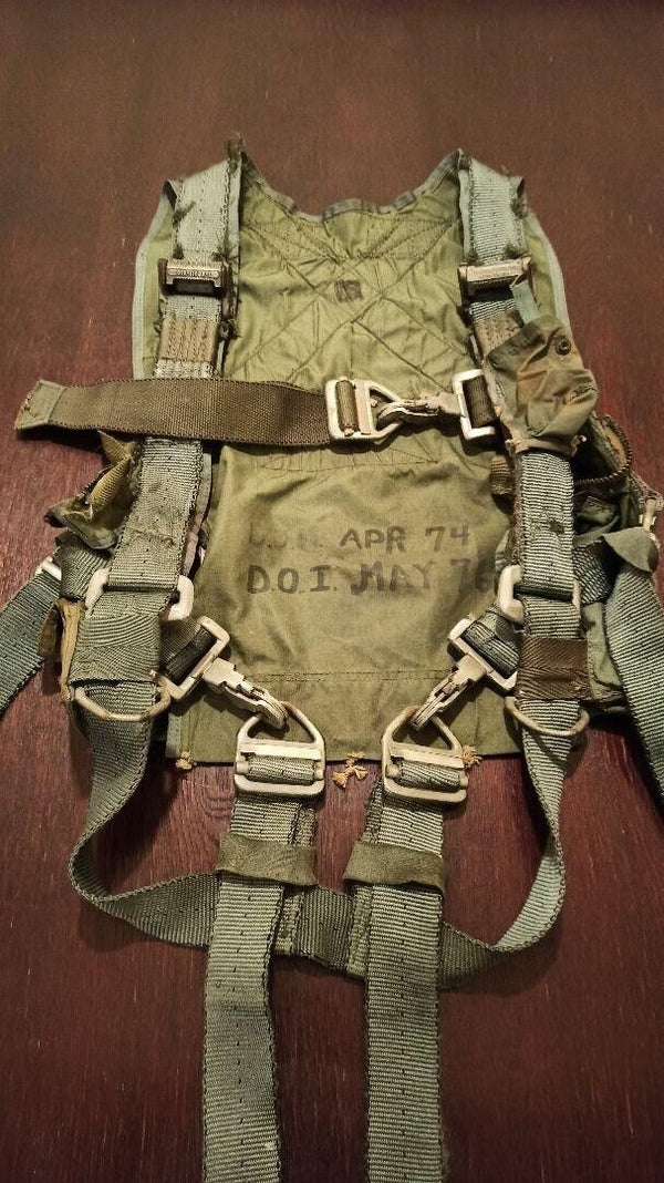 PCU-15 USAF Pilot Harness 1974 Air Force Pilot Harness RARE