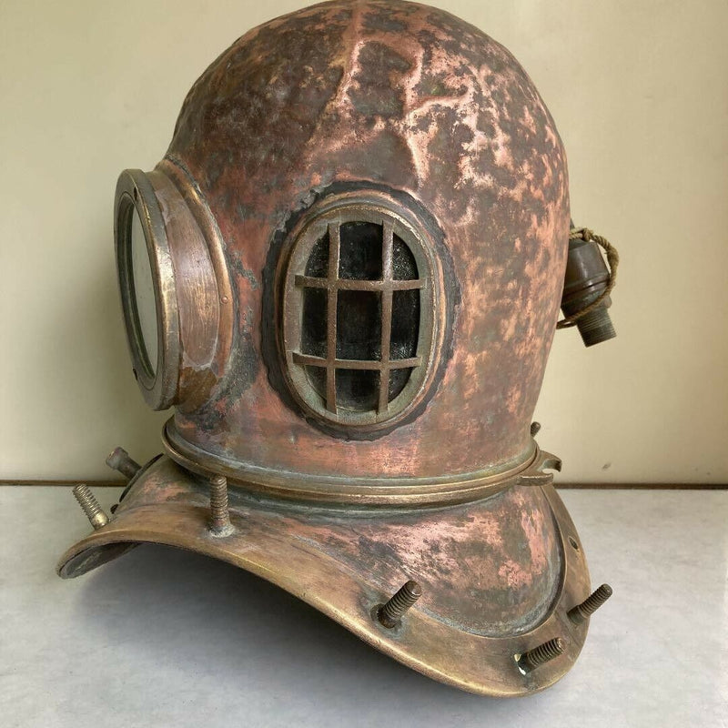 Japanese Antique Divers Diving Helmet Mask Antique japan
