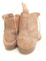 Former Japanese army Original Leather boots 25.5cm WWⅡ military