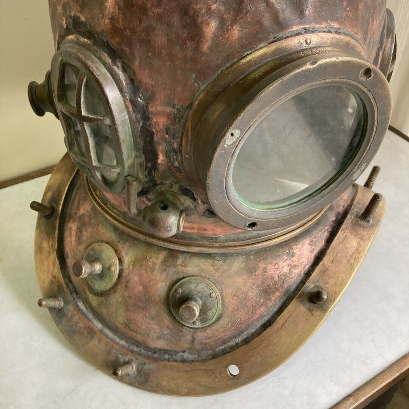 Japanese Antique Divers Diving Helmet Mask Antique japan
