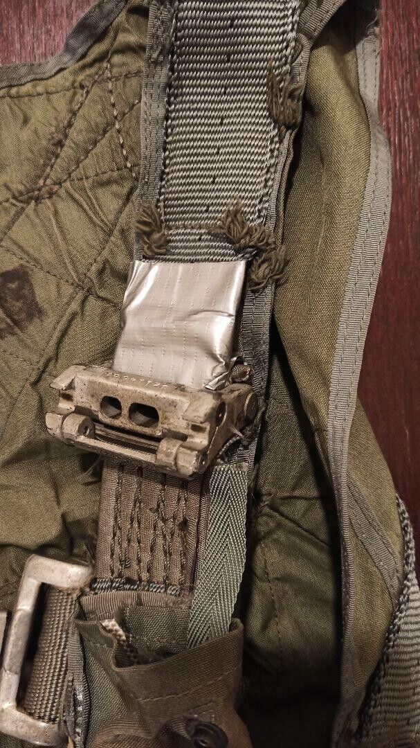 PCU-15 USAF Pilot Harness 1974 Air Force Pilot Harness RARE